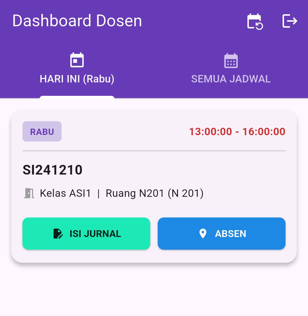 Dashboard Dosen